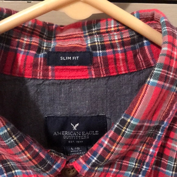 Nice Flannel Men’s American Eagle - Picture 2 of 4